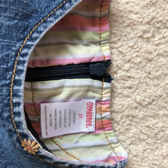 Gymboree Jean dress size 2T - Picture 3 of 8